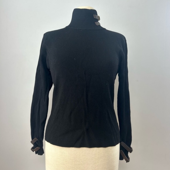 Pull Sydney Easton Col V Manches Longues Vert Pastel - Taille M - Très Bon état